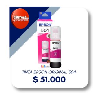 Tinta Epson 504 Magenta