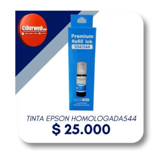 Tinta Homologada 504-544 Cyan