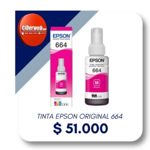 Tinta Epson 664 Magenta