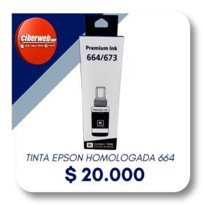 TINTA HOMOLOGADA 664 BLACK