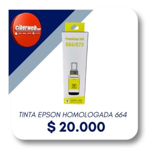 TINTA HOMOLOGADA 664 YELLOW