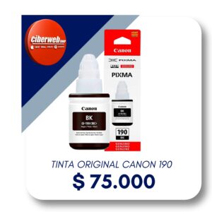 Tinta Canon Original 190 Black