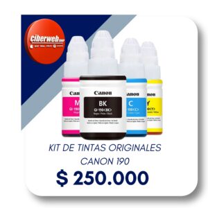 Kit de Tintas Originales Canon 190