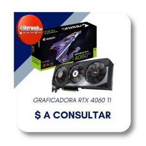 TARJETA GRAFICA DEDICADA RTX 4060 TI